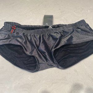 N2N Shimmer Grey Trunk Unlined Swim - L